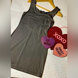 Simple grey dress